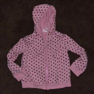 Little Girls Polka Dot Jacket